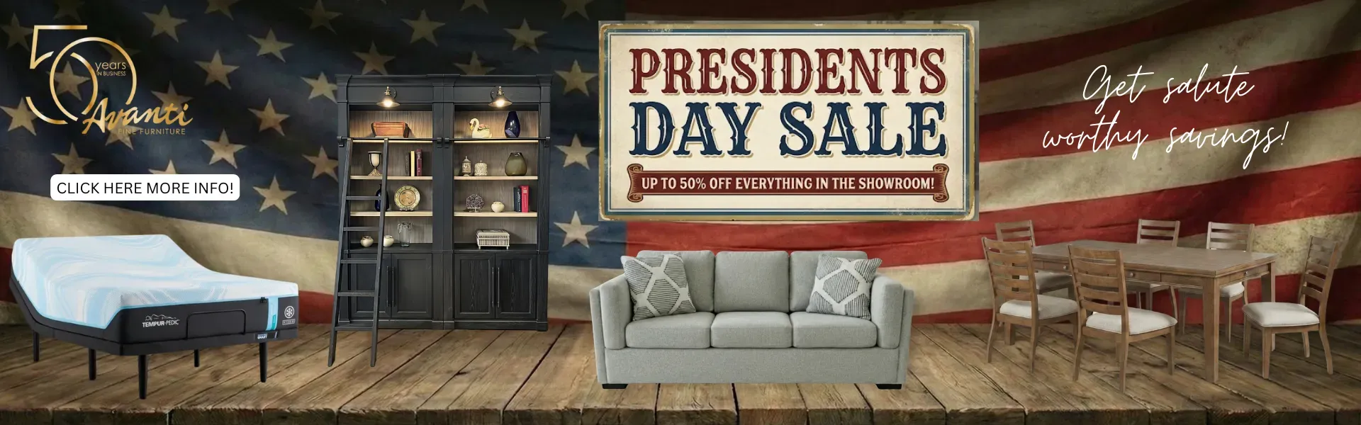 Presidents Sale going on now!